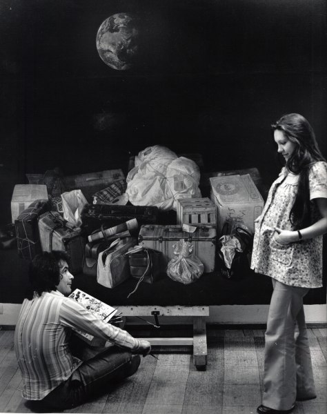 1973 - Cristóbal Toral con Marisa